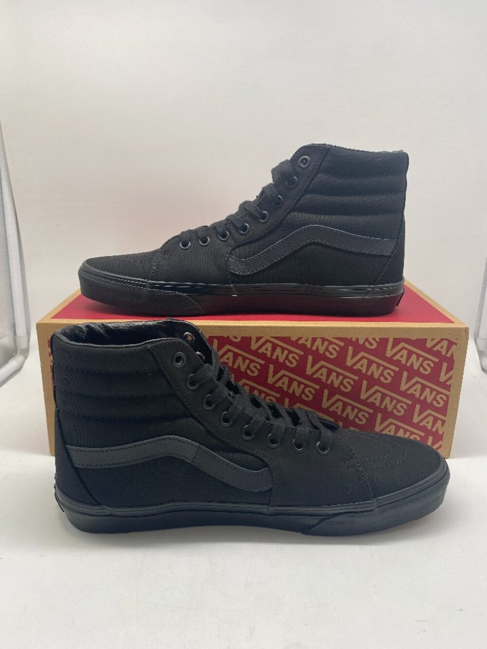 VANS SK8-HI BLACK US MEN SIZE 12